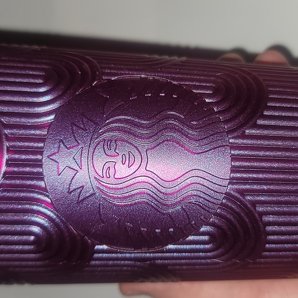 Starbucks Spring 2024 Purple Pearl Shell Mermaid Siren Scales Venti Tumbler 24oz - Picture 3 of 9